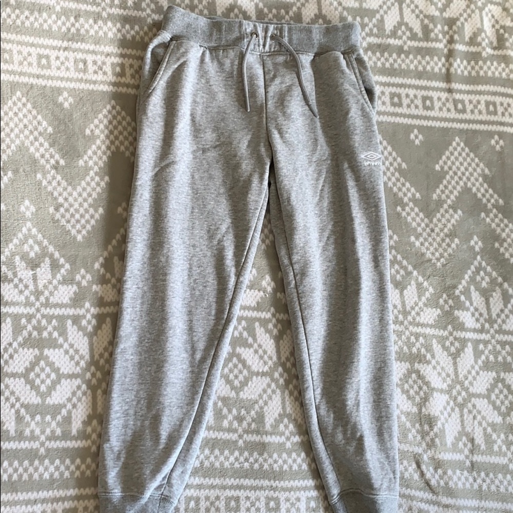 Gray sweats